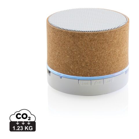 Altavoz inalámbrico FSC® corcho 3W marron | sin montaje de publicidad | no disponible | no disponible