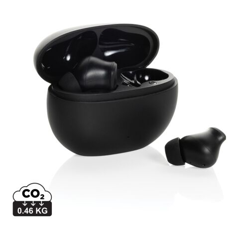 Auriculares híbridos ANC/ENC plástico reciclado Prolink RCS negro | sin montaje de publicidad | no disponible | no disponible