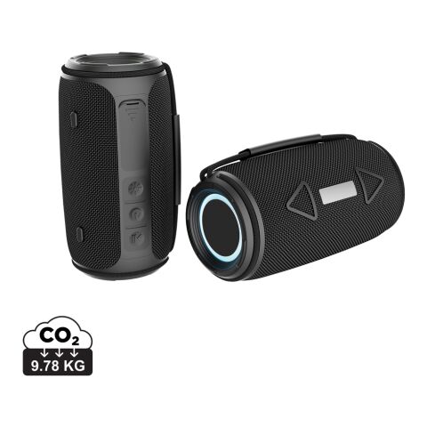 Altavoz Prisma RCS 16W plástico reciclado IPX 4 negro | sin montaje de publicidad | no disponible | no disponible