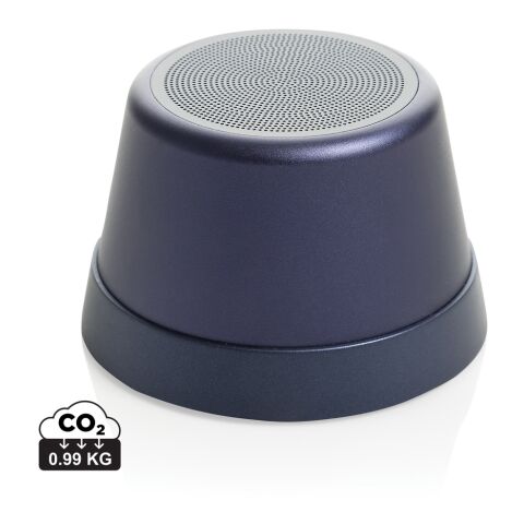 Altavoz magnético 5W de aluminio reciclado Nivio RCS azul | sin montaje de publicidad | no disponible | no disponible