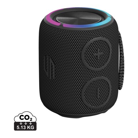 Altavoz Urban Vitamin Palmdale RCS plástico 16W IPX7 negro | sin montaje de publicidad | no disponible | no disponible