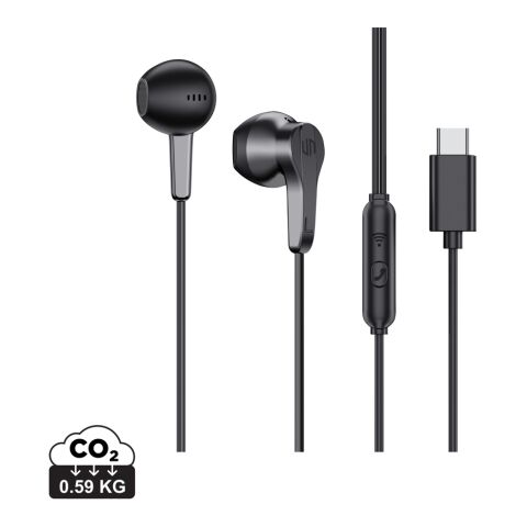 Auriculares con cable Urban Vitamin Hartford RCS negro