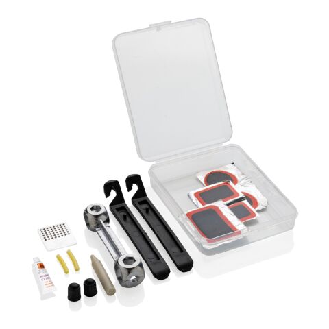 Kit de reparación de bicicletas compacto