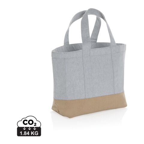 Nevera de lona Impact Aware™ de 285 g/m² sin teñir gris | sin montaje de publicidad | no disponible | no disponible | no disponible