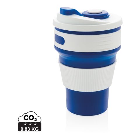 Taza plegable de silicona