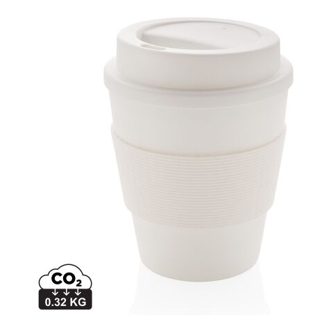 Taza de café reutilizable con tapa de rosca 350ml