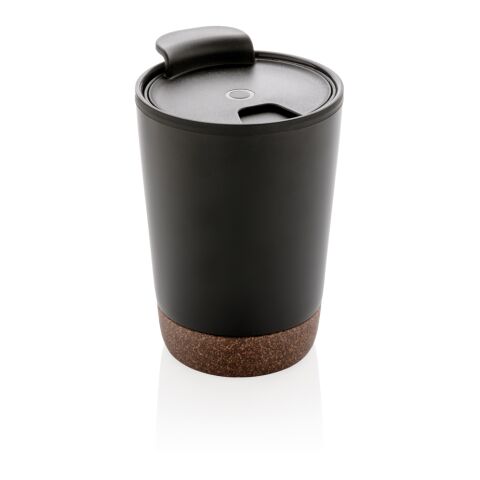 Taza de café con detalle de corcho negro | sin montaje de publicidad | no disponible | no disponible | no disponible