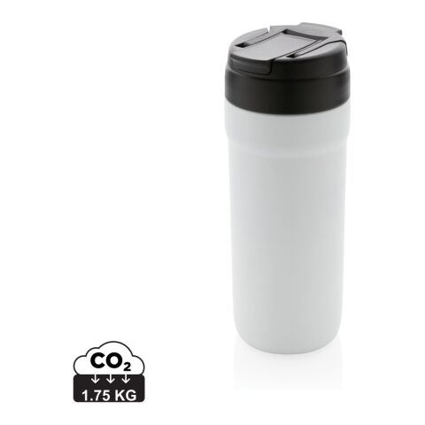 Vaso RCS con tapa de doble función RSS blanco | sin montaje de publicidad | no disponible | no disponible