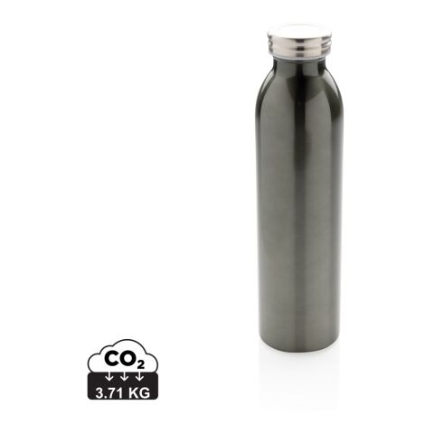 Botella aislada en cobre antigoteo gris | sin montaje de publicidad | no disponible | no disponible | no disponible