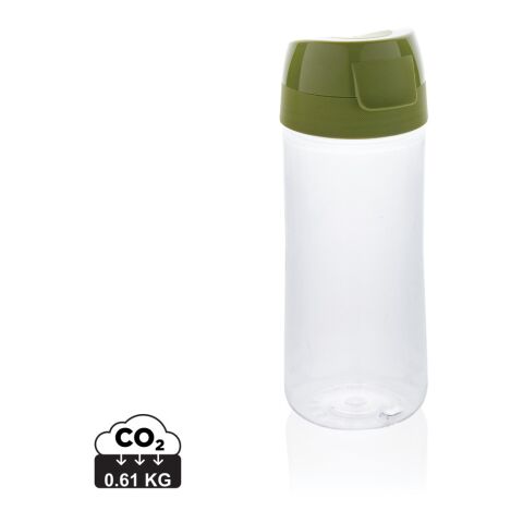 Botella Tritan™ Renew 0,5L fabricada en EU verde-blanco | sin montaje de publicidad | no disponible | no disponible