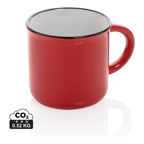 Taza de cerámica vintage