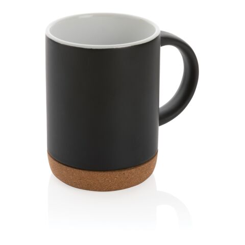 Taza de cerámica con base de corcho