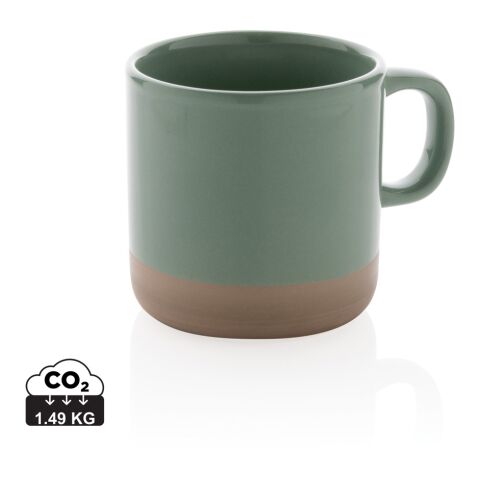 Taza de cerámica esmaltada