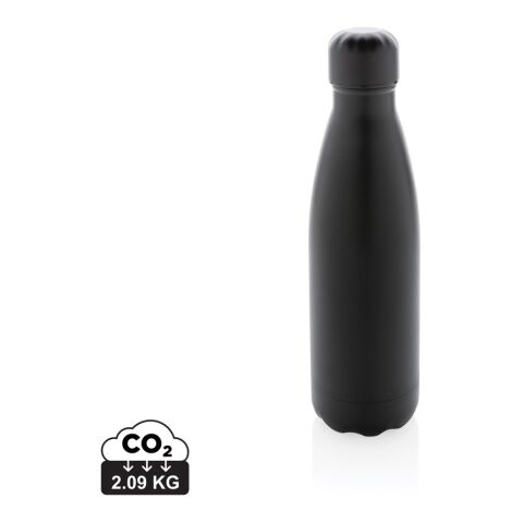 Botella de acero inoxidable al vacío de color sólido