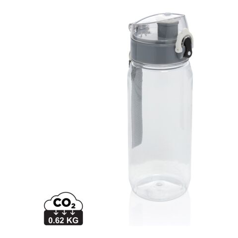 Botella de agua Yide antigoteo de PET reciclado RCS 600ML blanco | sin montaje de publicidad | no disponible | no disponible