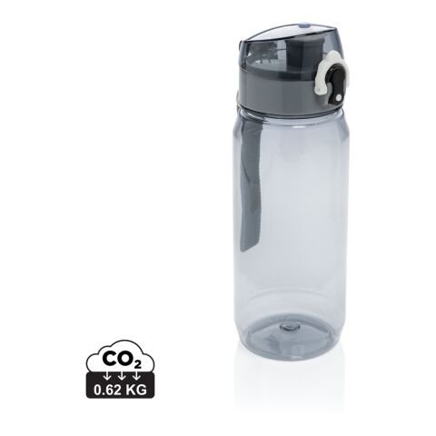 Botella de agua Yide antigoteo de PET reciclado RCS 600ML negro | sin montaje de publicidad | no disponible | no disponible