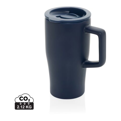 Taza cerámica de lujo 490 ml azul marino | sin montaje de publicidad | no disponible | no disponible