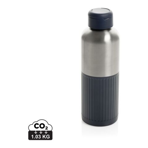 Botella de agua antigoteo Ripple RCS R-steel con asa 750 ml azul marino | sin montaje de publicidad | no disponible | no disponible