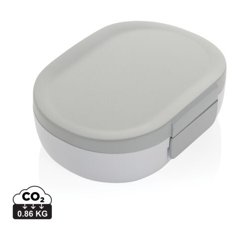 Fiambrera Avira Atlas RCS PP Reciclado 700ML blanco-gris | sin montaje de publicidad | no disponible | no disponible