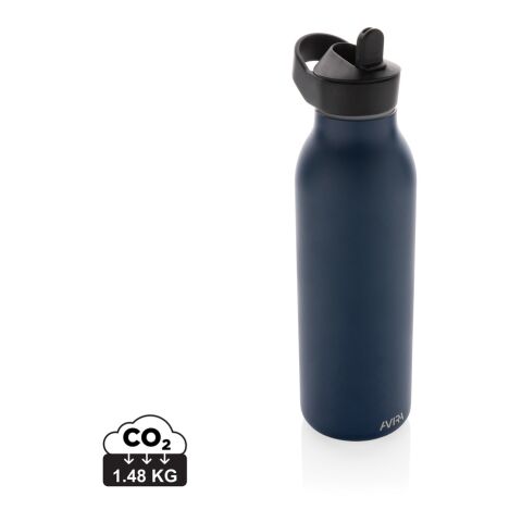 Botella de agua Avira Ara RCS con tapa de acero 500ML azul marino | sin montaje de publicidad | no disponible | no disponible