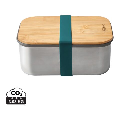 Sandwichera grande de acero inoxidable Black+Blum turquesa | sin montaje de publicidad | no disponible | no disponible
