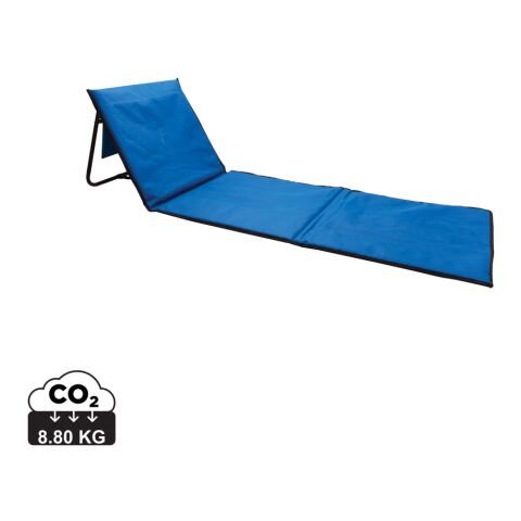 Silla de playa plegable azul | sin montaje de publicidad | no disponible | no disponible