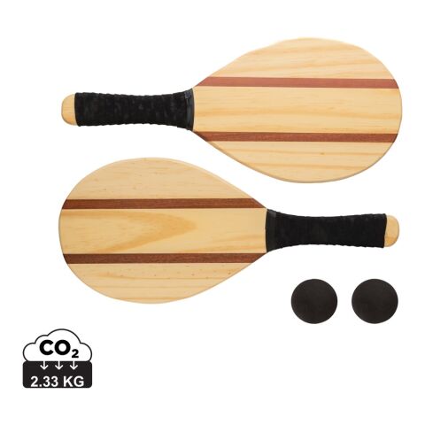 Set tenis madera