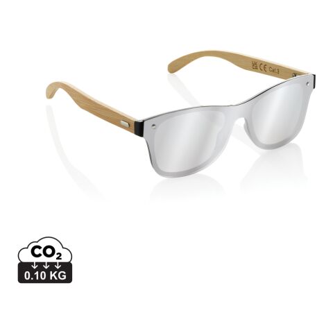 Prism Gafas de sol de plástico reciclado RCS y bambú marron | sin montaje de publicidad | no disponible | no disponible