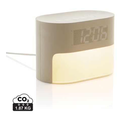 Reloj despertador de ruido blanco RCS LumaRise beige | sin montaje de publicidad | no disponible | no disponible