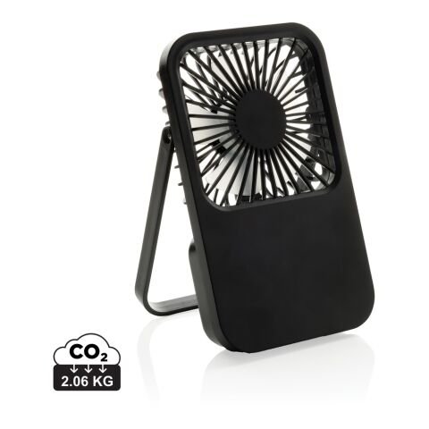 Ventilador escritorio recargable plástico reciclado Aervina