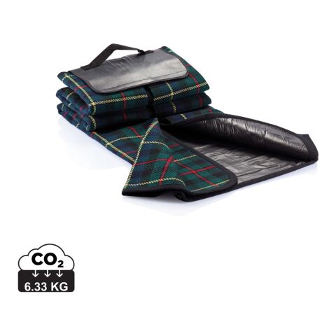 Manta picnic Tartan negro | sin montaje de publicidad | no disponible | no disponible | no disponible