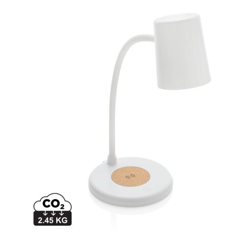 Lámpara escritorio inalámbrica Zenara15W reciclado RCS