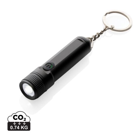 Linterna llavero ultra brillante y recargable Gear X negro | sin montaje de publicidad | no disponible | no disponible