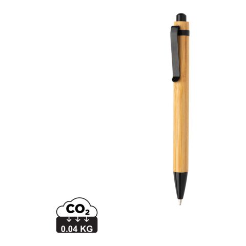 Bolígrafo Bambú negro | no disponible | no disponible | no disponible | no disponible