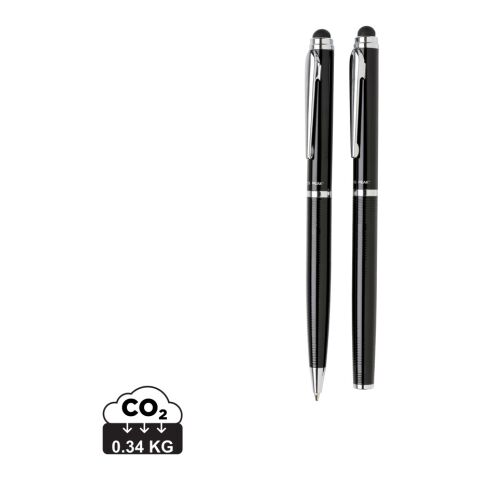 Set de bolígrafos Swiss Peak deluxe negro | sin montaje de publicidad | no disponible | no disponible | no disponible