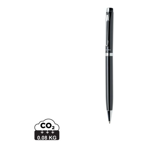 Bolígrafo Swiss Peak Luzern negro-plata | sin montaje de publicidad | no disponible | no disponible | no disponible