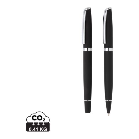Set bolígrafos Deluxe negro | sin montaje de publicidad | no disponible | no disponible