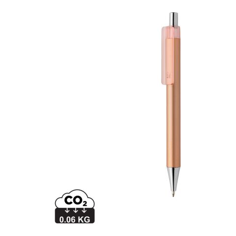 Bolígrafo metálico X8 marron | sin montaje de publicidad | no disponible | no disponible