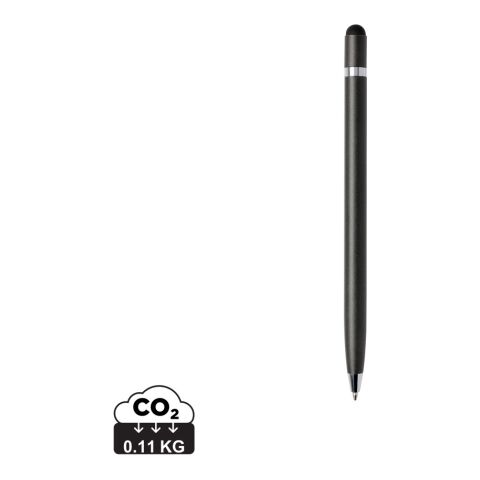 Bolígrafo de metal gris | sin montaje de publicidad | no disponible | no disponible | no disponible