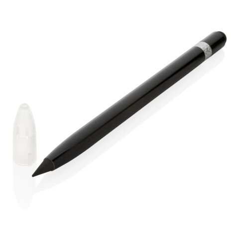 Bolígrafo sin tinta de aluminio con goma