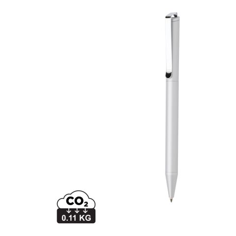 Bolígrafo Xavi de aluminio reciclado certificado RCS