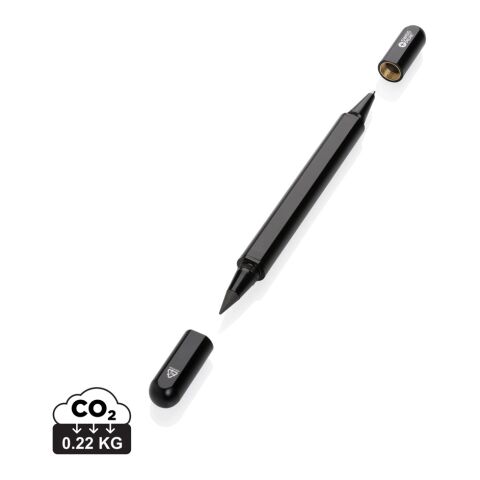Bolígrafo Swiss Peak Storm RCS de doble punta de aluminio