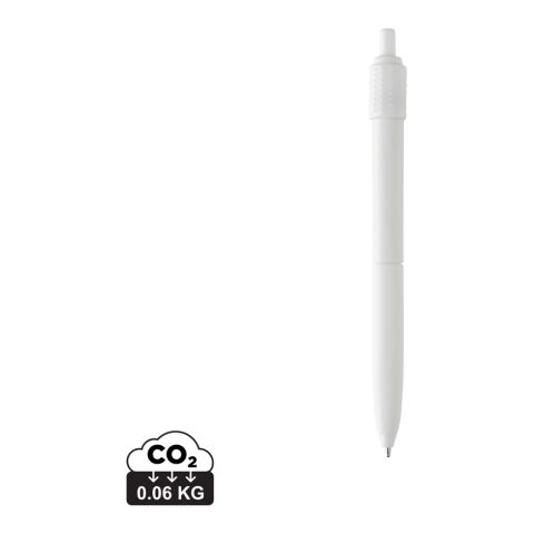 Bolígrafo Quill antiestrés RABS certificado GRS blanco | sin montaje de publicidad | no disponible | no disponible