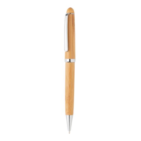Bolígrafo de bambú en caja marron | sin montaje de publicidad | no disponible | no disponible