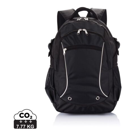 Mochila para portátil Denver sin PVC. negro | sin montaje de publicidad | no disponible | no disponible | no disponible