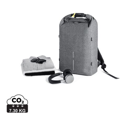 Mochila antirrobo y a prueba de cortes Bobby Urban gris-negro | sin montaje de publicidad | no disponible | no disponible | no disponible