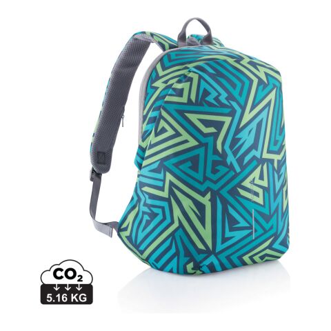 Bobby Soft &quot;Art&quot;, mochila antirrobo turquesa-verde | M | sin montaje de publicidad | no disponible | no disponible | no disponible