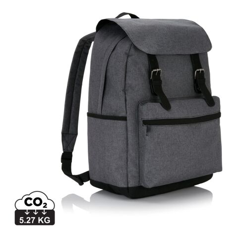 Mochila para portátil con cierres magnéticos gris | sin montaje de publicidad | no disponible | no disponible | no disponible