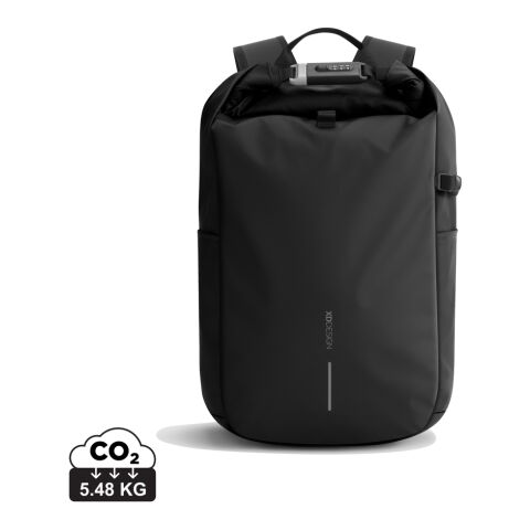 Mochila antirrobo Urban resistente al agua negro-gris | sin montaje de publicidad | no disponible | no disponible