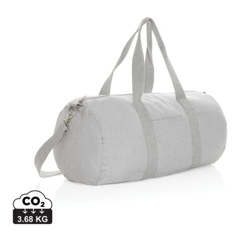 Bolsa de viaje de lona Impact Aware™ de 285 grs sin teñir gris | sin montaje de publicidad | no disponible | no disponible | no disponible | no disponible